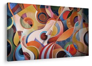 Obraz - Hudobný abstrakt (90x60 cm)