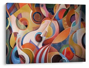 Obraz - Hudobný abstrakt (70x50 cm)