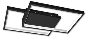 LED stmievateľné stropné svietidlo 45W/230V 3000-6500K čierne + diaľkový ovládač
