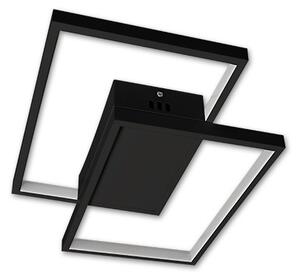 LED stmievateľné stropné svietidlo 45W/230V 3000-6500K čierne + diaľkový ovládač
