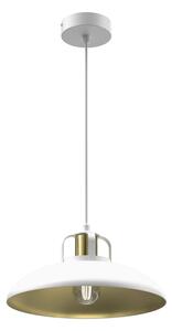 Luster na lanku FELIX 1xE27/60W/230V biela