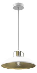 Luster na lanku FELIX 1xE27/60W/230V biela