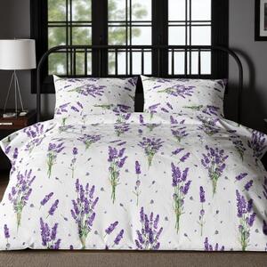 Krepové bavlnené obliečky Homa TORRY LAVENDER 2-dielna sada 140x200 cm Krepové bavlnené obliečky Homa TORRY LAVENDER 2-dielna sada 140x200 cm - 140x200 cm - 1x vankúš 1x prikrývka - gombíky