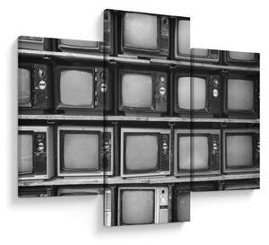 Obraz - Retro televízie (90x60 cm)