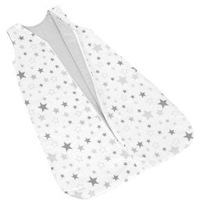 Bellatex Detský spací vak Hviezdy sivá, 50 x 75 cm