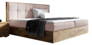 Manželská posteľ ISABELA, 200x200, dub lancelot/faro 14