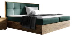 Manželská posteľ ISABELA, 180x200, dub lancelot/faro 7