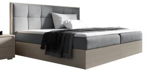 Manželská posteľ ISABELA 2, 120x200, nordic teak/faro 4