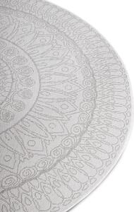 Svetlosivý okrúhly koberec ø 120 cm Spirit – Hanse Home