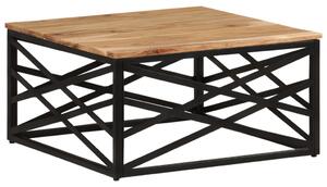 Konferenčný stolík 68x68x35 cm masívne akáciové drevo