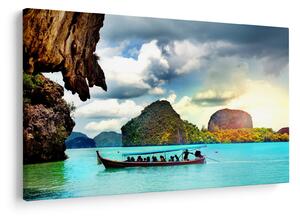 Obraz - Zátoka Phang Nga (90x60 cm)