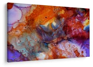 Obraz - Abstraktné atramentové umenie (90x60 cm)