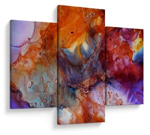Obraz - Abstraktné atramentové umenie (90x60 cm)
