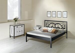 IRON-ART GRANADA kanape - dizajnová kovová posteľ 160 x 200 cm