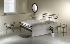 IRON-ART ROMANTIC - romantická kovová posteľ 140 x 200 cm