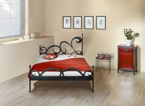 IRON-ART CARTAGENA - dizajnová kovová posteľ 180 x 200 cm