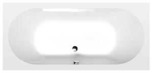 Aqualine Aqualine, JIZERA obdĺžniková vaňa 170x80x39cm, biela, G1780