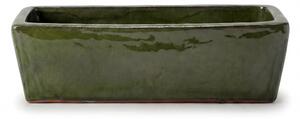 Keramický truhlík GIONO - Jemne Zelený XL (60 x 20 x 17 cm)