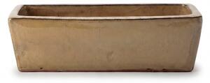 Keramický truhlík GIONO - Olivovo zelená XL (60 x 20 x 17 cm)