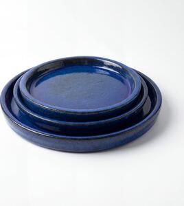 Podmiska pod kvetináč - Majorellova modrá 21 cm
