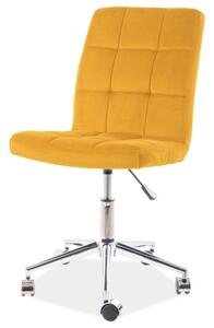 Kancelárska stolička SIGQ-020 žltá
