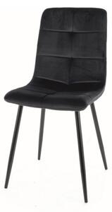 Jedálenská stolička AVU čierna