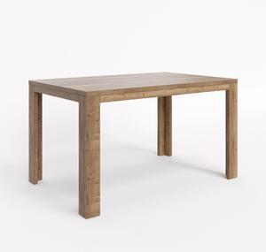 BMB RUBION 90 x 140 cm - kvalitný lamino stôl - rovné rohy s luby, imitace dreva Dub Halifax Prírodná - SKLADOM