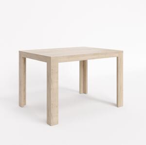 BMB RUBION 90 x 140 cm - kvalitný lamino stôl - rovné rohy s luby, imitace dreva Dub Halifax Prírodná - SKLADOM