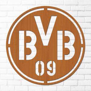 DUBLEZ | Drevené logo futbalového klubu - BVB