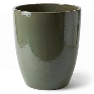 Keramický kvetináč Mazarin 2 - Khaki L (37 x 49 cm)