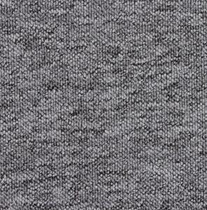Spoltex koberce Liberec Metrážový koberec Balance 77 sivý - Kruh s obšitím cm