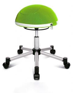 Topstar Topstar - aktívna stolička Sitness Halfball - zelená
