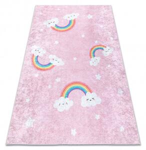 Dywany Łuszczów Detský kusový koberec Junior 52063.802 Rainbow pink - 120x170 cm