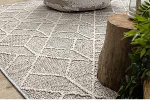 Kusový koberec Lacet šedý 60x100cm