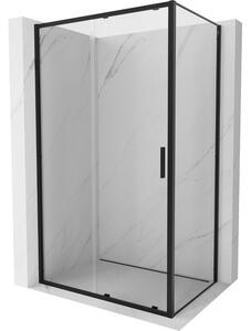 Mexen Exo-S posuvná sprchová kabína 120 x 90 cm, transparentná, čierna - 8151-120-090-70-00