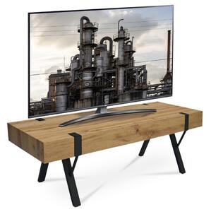 Autronic TV STOLÍK - z MDF dosky a kovu - 120 x 40 x 40 cm