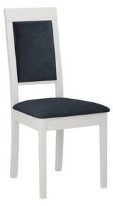 Čalúnená jedálenská stolička Heven XIII, Morenie: biela, Poťahové látky: Hygge D91 Mirjan24 5903211291180