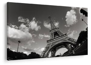 Obraz - Eiffelova veža v Paríži (90x60 cm)