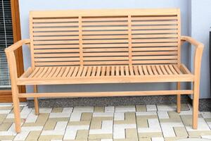 TEXIM STUCKING/NEW - záhradná teaková lavica 150 cm, teak
