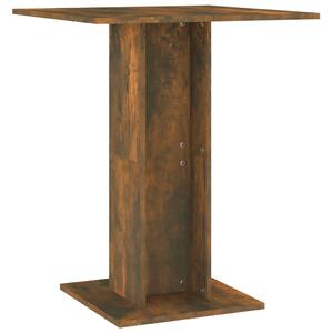 Bistro stolík údený dub 60x60x75 cm spracované drevo