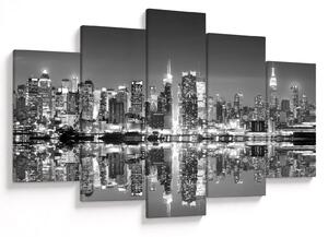 Obraz - New York, čiernobiely (150x105 cm)