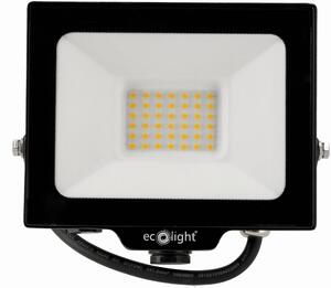 ECOLIGHT LED reflektor 30W 2v1 - neutrálna biela