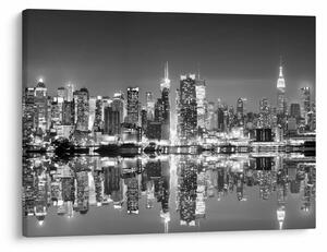 Obraz - New York, čiernobiely (70x50 cm)