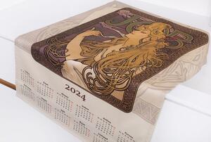 Kalendár Alfons Mucha 2024