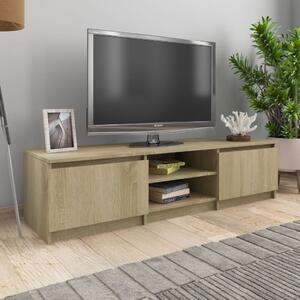 TV skrinka, dub sonoma 140x40x35,5 cm, kompozitné drevo