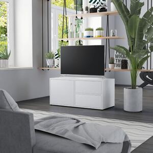 TV skrinka, biela 80x34x36 cm, kompozitné drevo