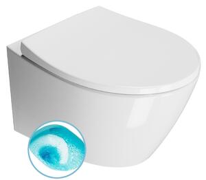 GSI MODO závesná WC misa, Swirlflush, 37x52 cm, biela ExtraGlaze