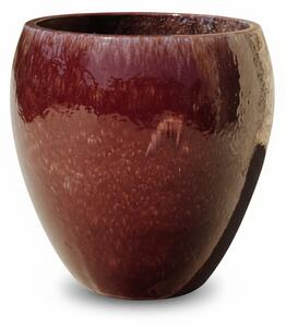 Keramický kvetináč LAFONTAINE - Fialová M (28 cm x 32 cm)