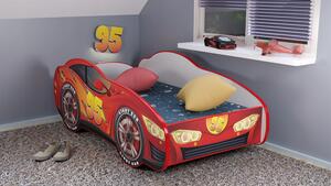 TOP BEDS Detská auto posteľ Racing Car Hero - Zygi Car 140cm x 70cm - 5cm