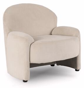 Kreslo MASSIMO Cream Velvet